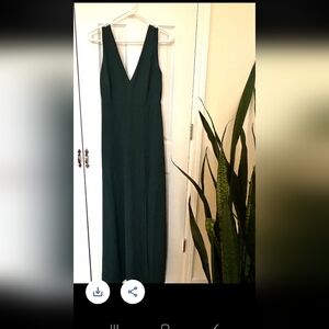 Elegant Green Maxi Dress